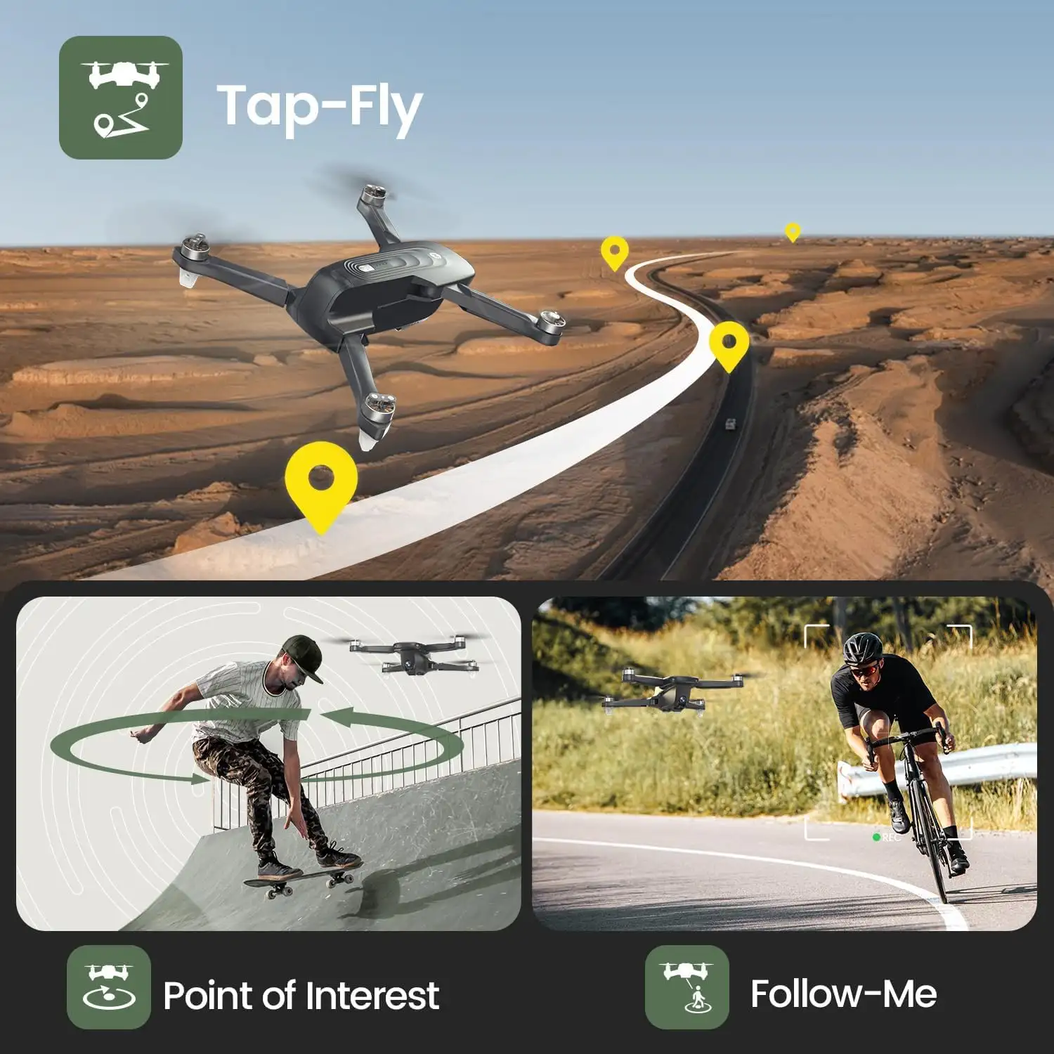 Holy Stone GPS Drone with 4K Camera HS175D RC - 71arfqyr5jl._ac_sl1500_